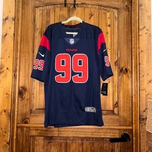 NFL Texans Navy and Red Jersey